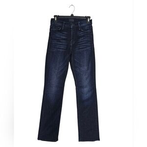 MOTHER Women Straight Leg Jeans in Dark Indigo